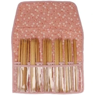 Image of Seeknit Koshitsu Pink (20cm) Double Pointed Needle Set 1 Piece