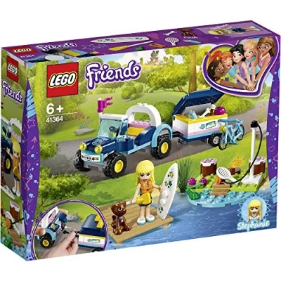 Image of LEGO 41364 Friends Stephanie&#039;s Buggy &amp; Trailer