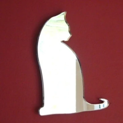 Image of Super Cool Creations Cat Mirror 12cm x 10cm