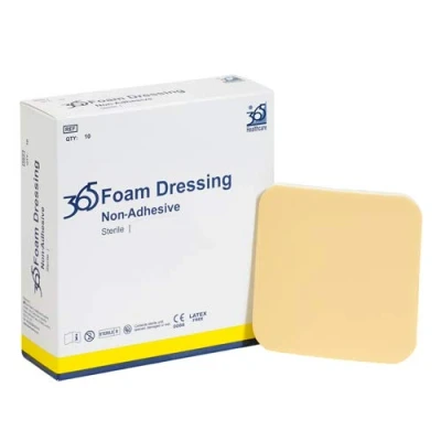 Image of 365 Non Adhesive Foam Dressing 10 x 20 cm Pack of (Ref 36590064)