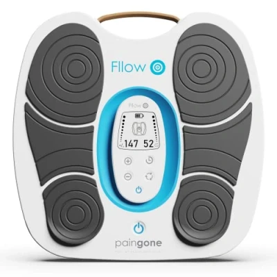 Image of Paingone Fllow EMS Blood Circulation Improvement Legs &amp; Feet 150 Intensity Levels Muscle Stimulator Therapy Remote Control Relax Muscles Relieves Pain Lightweight Portable