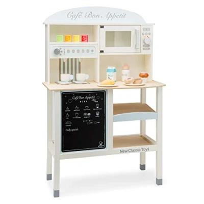 Image of New Classic Toys 11070 Bon Appetit Grand Café, Creme