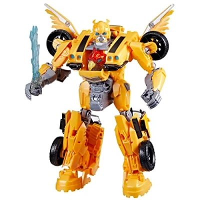 Image of Transformers Toys Rise of the Beasts Film, Beast Mode Bumblebee Action Figure, Ages 6 and up, 25 cm