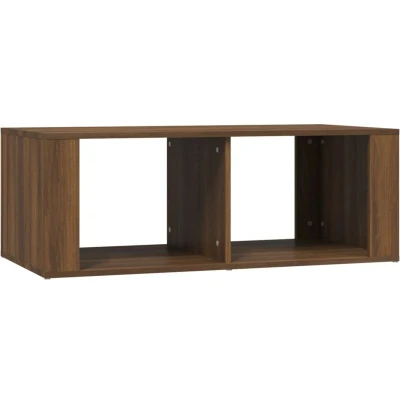 Image of vidaXL Coffee Table Brown Oak 100x50x36 cm Engineered Wood