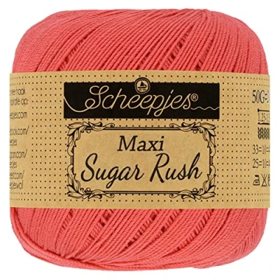 Image of Scheepjes Maxi Sugar Rush 252 Watermelon Yarn 1x50g