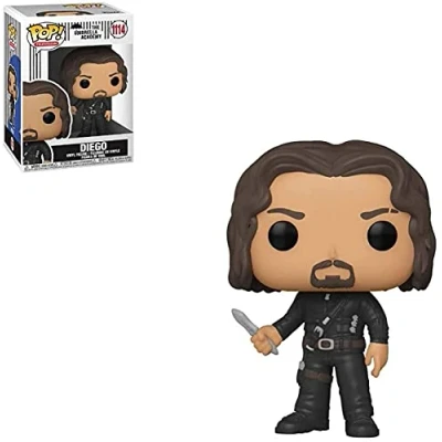 Image of Funko POP! TV: Umbrella Academy Diego Hargreeves Vinyl Collectable Figure Gift Idea Official Merchandise Toys for Kids &amp; Adults TV Fans Model Collectors and Display