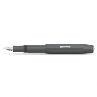 Image of Kaweco SKYLINE SPORT Fountain Pen Grey I Premium for Ink Cartridges Exclusive 13 cm Nib: M (Medium)
