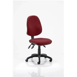 Image of Eclipse Plus III Lever Task Operator Chair Bespoke Colour Seat Ginseng Chilli