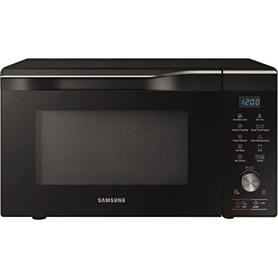 Image of Samsung 32L Slimfry Combination Microwave with Hotblast Technology Black