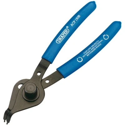 Image of Draper Bent Nose Reversible Circlip Pliers