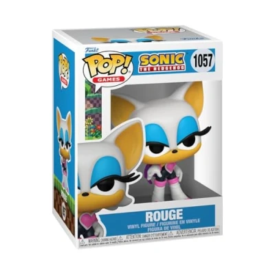 Image of Funko POP! Games: Sonic Rogue the Bat Rouge Hedgehog Collectable Vinyl Figure Gift Idea Official Merchandise Toys for Kids &amp; Adults Video Games Fans