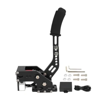 Image of MUGE Racing PC USB Handbrake, Weighing Pressure Handbrake,For SIM Games G25/G27/G29/G295/T300/T500 Black