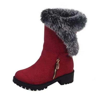 Image of CuteFlats Women Mid Calf Winter Boots