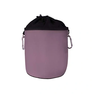 Image of Canvas Fabric Clothes Peg Bag with 2 Carabiner Hooks for 200 Pegs, Extra Large and Sturdy, gray, Modern