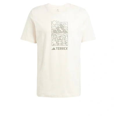 Image of adidas Sportswear Graphic TEE Print Tshirt, Men&#039;s, Size: XXL, Wonde white