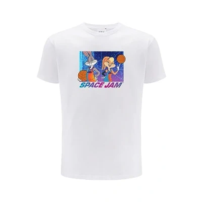 Image of ERT GROUP Men&#039;s 2 T Shirt, Space Jam 017 White, S