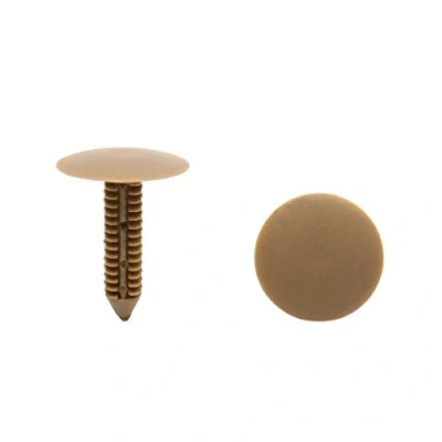 Image of sourcingmap 50Pcs Brown Car Door Bumper Fender Rivet Fastener Retainer 7x7mm