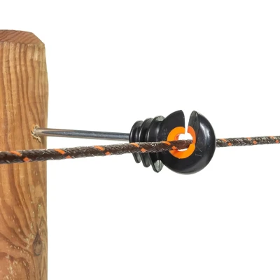 Image of XDI Offset Screw in Insulator 10 cm 100 pcs. Electric Fencing