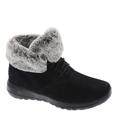 Image of Skechers Women&#039;s Glacial Ultra Woodlands, Black, 4 UK