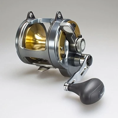 Image of Shimano Tyrnos Multiplier Reel for High Sea Fishing Black/Gold TYR20