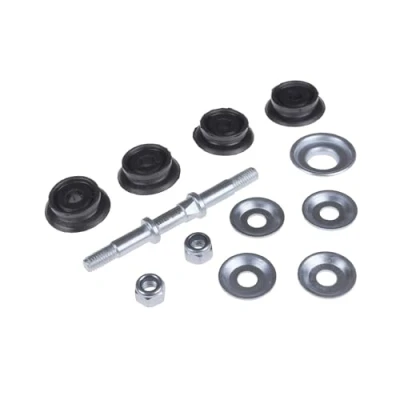 Image of 4881952010S1 Anti roll bar link BLUE PRINT ADT38555 Front Axle Left, Right 98mm M8 x 1,25 with nuts, bearings