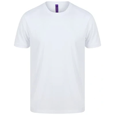 Image of Henbury HB024 Mens Hi Cool Performance T Shirt White M