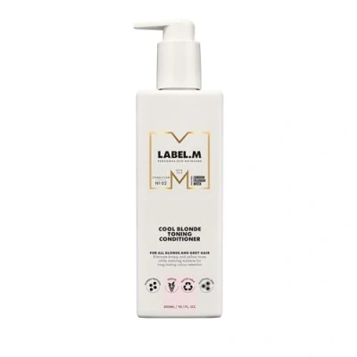Image of LABEL.M Cool Blonde Toning Conditioner 300ml With Recyclable Pump