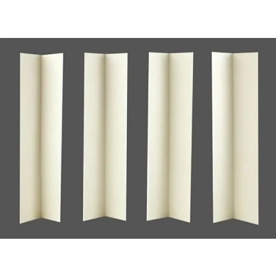 Image of LARRYROO 12 Inch Cake Box Corner Extensions Cards (Pack of 4) White, Easily Protects Tall Wedding Cakes, Stacked Cakes &amp;