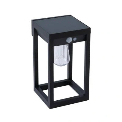 Image of Lindby Smart LED solar wall lamp Enea, sensor, CCT, RGB, Tuya