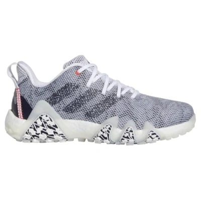 Image of adidas Mens CodeChaos Golf Shoes (White/Collegiate Navy/Bright Red, UK Footwear Size System, Adult, Men, Numeric, Medium, 7)