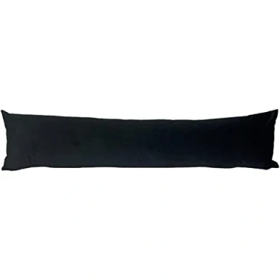 Image of Evans Lichfield Opulence Draught Excluder, Jet, 92 x 23 cm