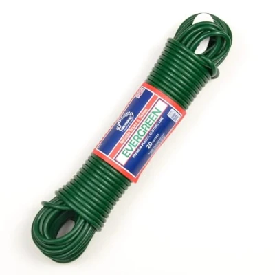 Image of Everlasto &#039;Evergreen&#039; Premium Quality PVC Clothesline Washing Line 4.8mm X 15M