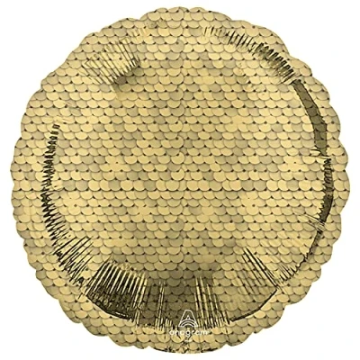 Image of amscan 4219901 SD C: GLITTER GOLD SEQUINS