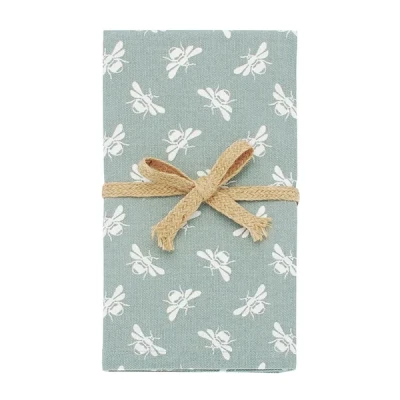 Image of Walton &amp; Co Moss Bee Napkin Set of 4
