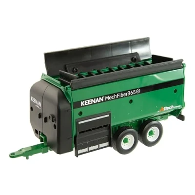 Image of Britains KEENAN MechFiber365+ Diet Feeder Wagon 1:32 Scale Diecast Metal and Plastic Tractor Toy Child&#039;s Farm Toys for Indoors Outdoors 3+ Year Old Boys Girls