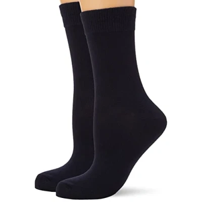 Image of Nur Die Women&#039;s Damen Classic Baumwolle Doppelpack Socks, Maritime, 42 Regular (Pack of 2)