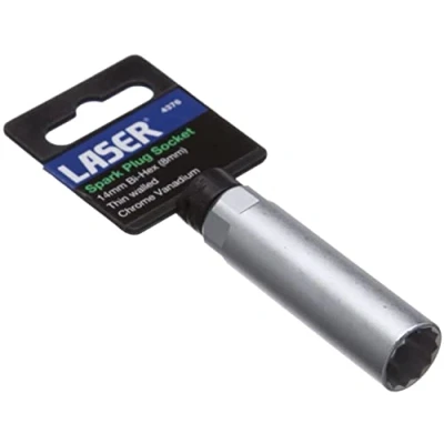 Image of Laser 4376 Spark Plug Socket 3/8&quot;D 14mm