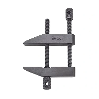 Image of Starrett 161B Toolmakers Parallel Clamp, 3/4&quot; Capacity, 21/32&quot; Throat Depth