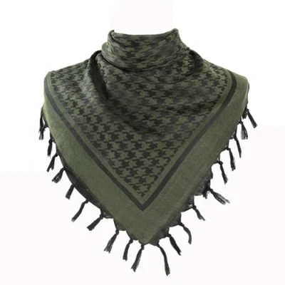 Image of Mumuve Shemagh Scarf,Houndstooth Scarf Shawl for Men Women Multifunctional Head Unisex Versatile Outdoor Daily