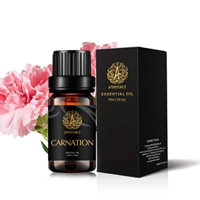 Image of Aromatherapy Essential Oil Carnation for Diffuser, Scented Humidifier, Therapeutic Grade Home, 10ml Soap Making