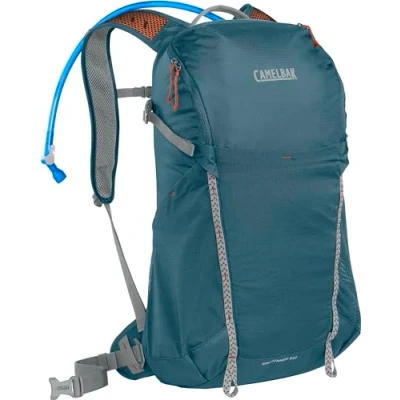 Image of CamelBak Rim Runner X22 Terra Hiking and Outdoors Backpack 22 Litre Storage Hydration Pack Compatible