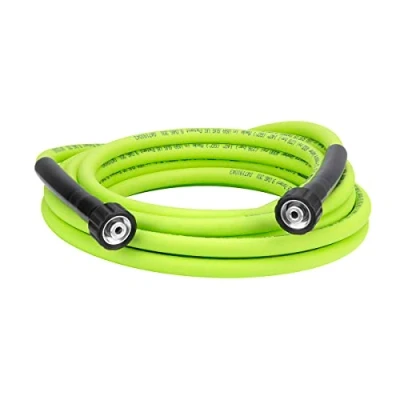 Image of Flexzilla HFZPW426100Q E 4200 PSI, 100&#039; Pressure Washer Hose, ZillaGreen, 3/8 in. x 100 ft