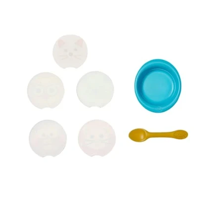 Image of BABY born Feeding Set For Dolls with a Bowl, Spoon and 5 Water Reveal Meal Options Fun Faces, Children Aged 3+, 835029 Zapf Creation