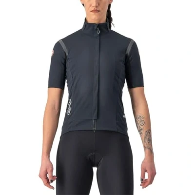 Image of CASTELLI 4522544 085 GABBA RoS 2 W Jacket Women&#039;s LIGHT BLACK/BLACK Size L