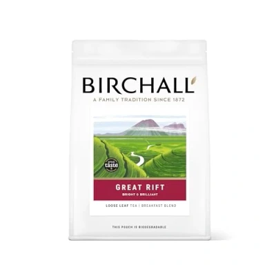 Image of Birchall Tea, Great Rift Breakfast Blend, Black Tea Bursting with Full Flavour, Prefect Loose Leaf Gift Set, 250g