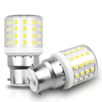 Image of XIMNCHNI B22 LED Light Bulb Cool White 6000K 4W Replacement for 40W Incandescent 600LM Standard BC(Bayonet Cap) AC100 265V Compact Lamp Home Lighting Non Dimmable, Pack of 2