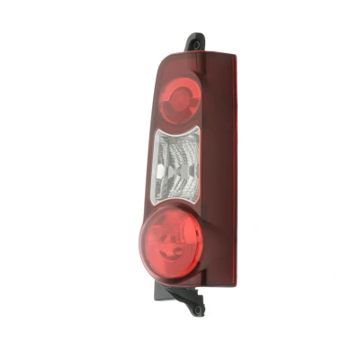 Image of 9677205480 Rear light TYC 11 11381 2 Right Smoke Grey without bulb holder PEUGEOT: Partner II Van, Tepee, CITROËN: Berlingo Van