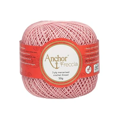 Image of Anchor 4771006 00968 Crochet Yarn, 100% Cotton, 968, Thickness 6, 88 g