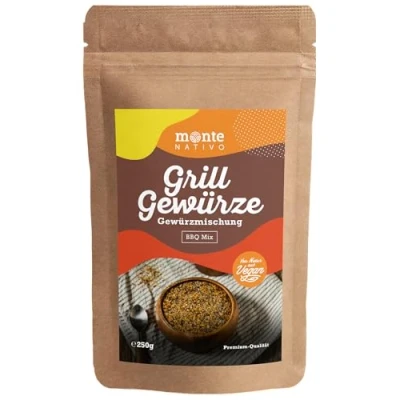 Image of BBQ Seasoning Monte Nativo (250g) Rub Grill Spices Gently dried and aromatic ideal for Cooking