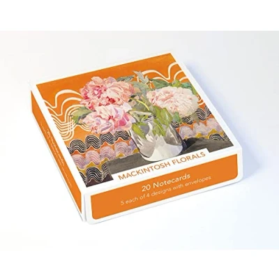 Image of Museums &amp; Galleries 20 Notecards Envelopes Boxed (Charles Rennie Mackintosh Florals) ETE054